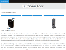 Tablet Screenshot of luftionisator.org